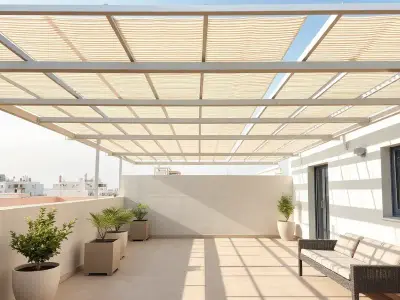 Gerbi aluminum פרגולות אלומיניום גדרות…